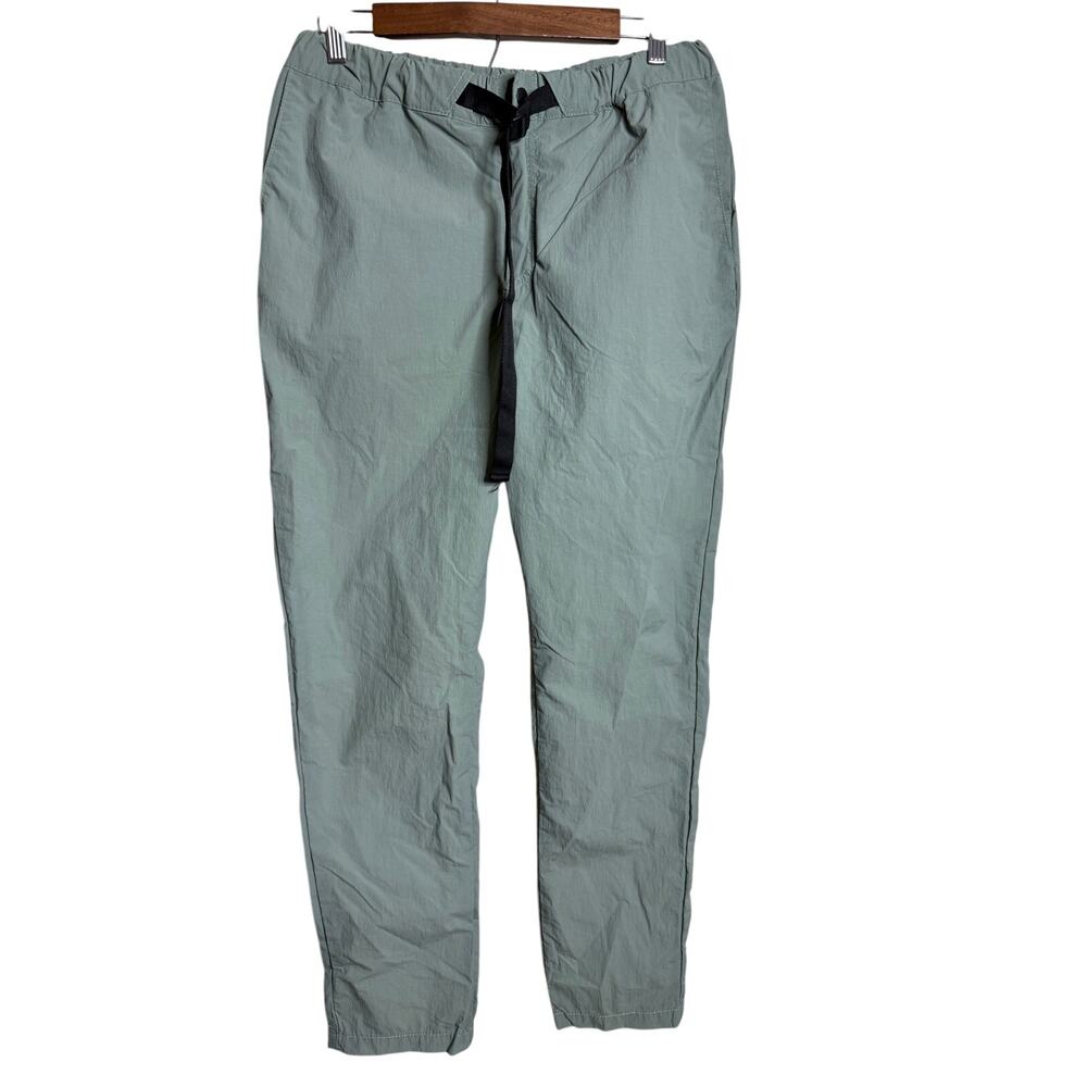 Hermanos Koumori Nylon Technical Pants Belted size L Sage Green